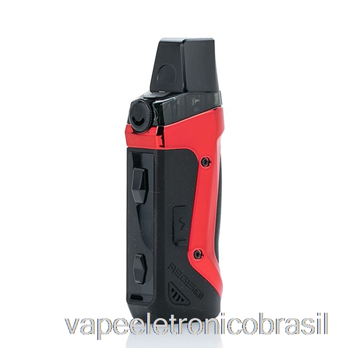 Vape Eletrônico Geek Vape Aegis Boost 40w Pod Mod Kit Diabo Vermelho
